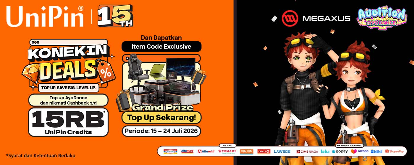 Top Up Audition AyoDance Makin Untung di UniPin!